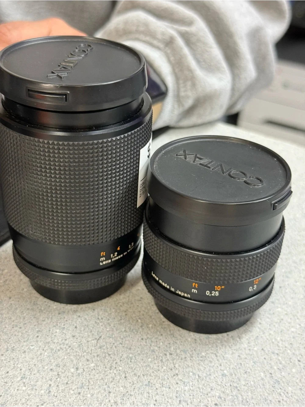 CONTAX ZEISS LENS SET! 40-80 3.5 telephoto, 28mm 2.8 prime portrait wedding